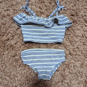 Hanna Andersson Two Piece Ruffle Swimsuit